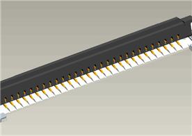 1.0mm Pitch FPC-CONN前掀蓋H2.0內扣